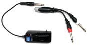1 &frasl; 4 Inch (6.3mm) Phone Plug Splitter 1F &mdash; 2M