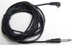 5 Meter (16 Feet) Straight Flash Sync Cord with ¼ Inch (6.3mm) Phone Plug (mono)