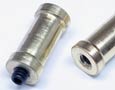 5&frasl;8 Inch (Nominal) Spigot &mdash; 1&frasl;4"-20 Threaded Stud one end &mdash; 1&frasl;4"-20 Threaded Hole other end