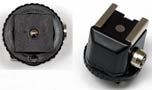 Screwlock PC to Camera Hotshoe Adapter