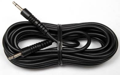 Miniphone Plug to Miniphone Plug Sync Cord - 5 Meters (16 feet)