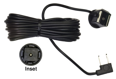 Camera Hotshoe Adapter with 5 Meter Cord and HH Sync Connector